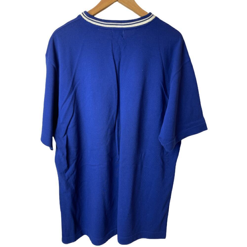 Calvin Klein Jeans Men's Blue V-Neck Short Sleeve Shirt Size XL - Picture 3 of 5